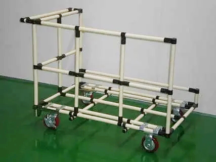 低成本自動化精益管標準構(gòu)建對應(yīng)的接頭標準構(gòu)件--一代復(fù)合精益管接頭配件
